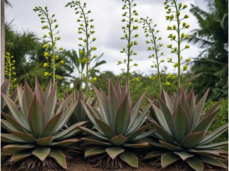 Esemplare di Agave Atteuata