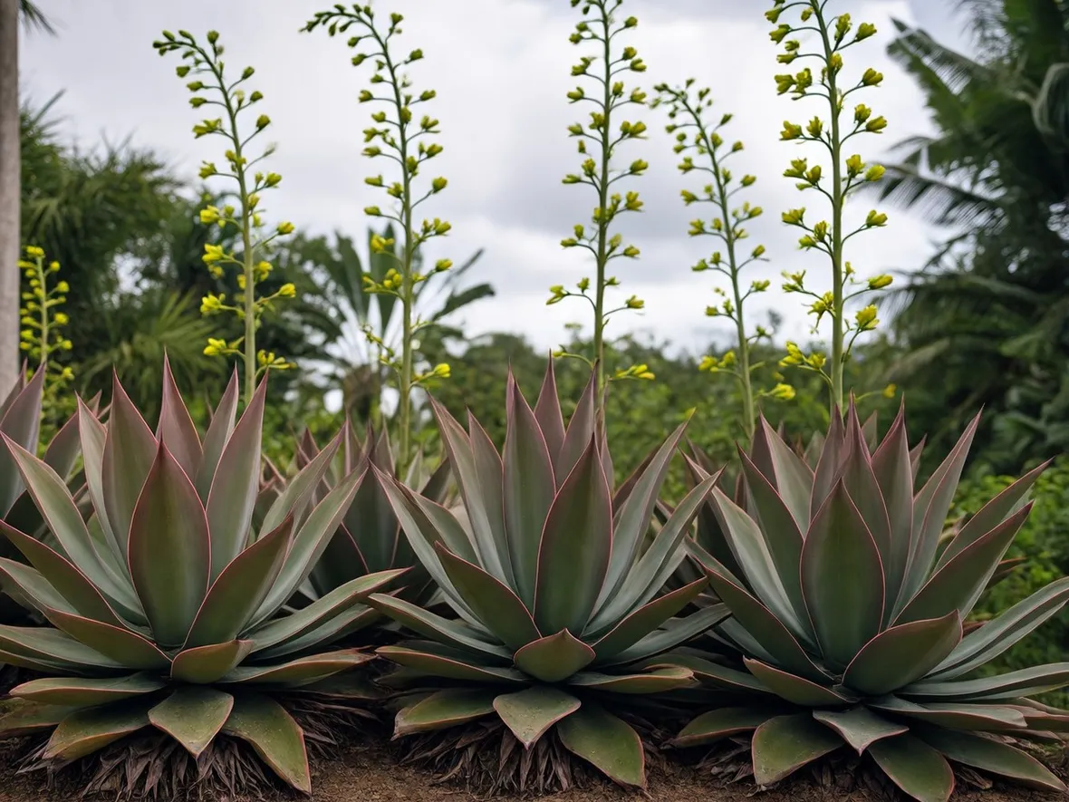 Esemplare di Agave Atteuata