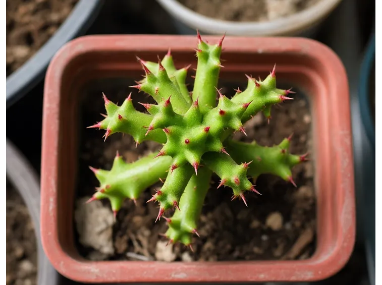 Euphorbia grassa spinosa