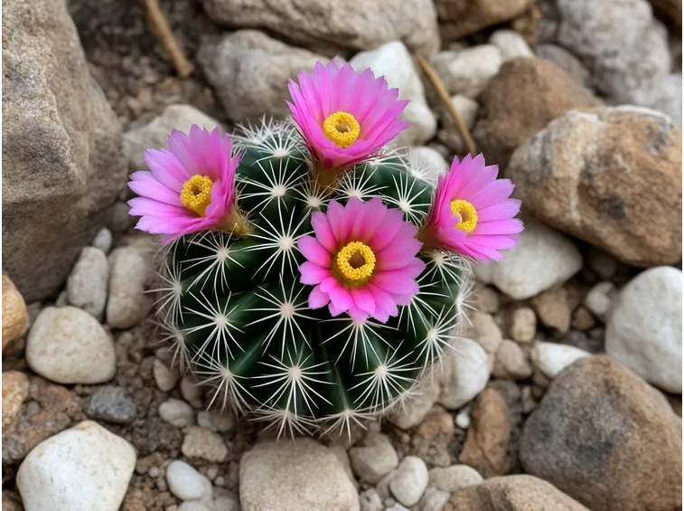 Pianta grassa fiore