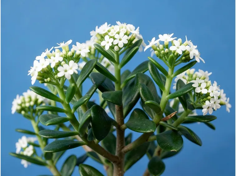 Crassula ovata fiorita