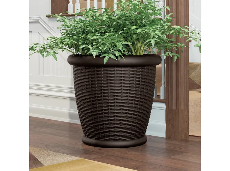 vaso in resina
