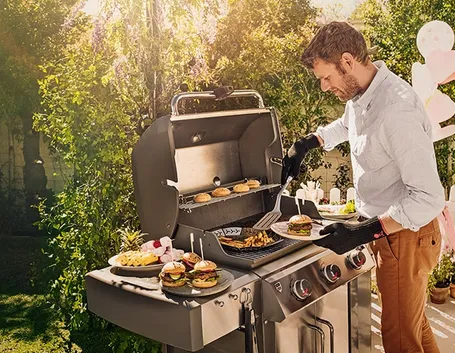 Grigliata in giardino