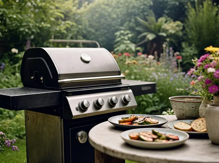 Grigliata in giardino