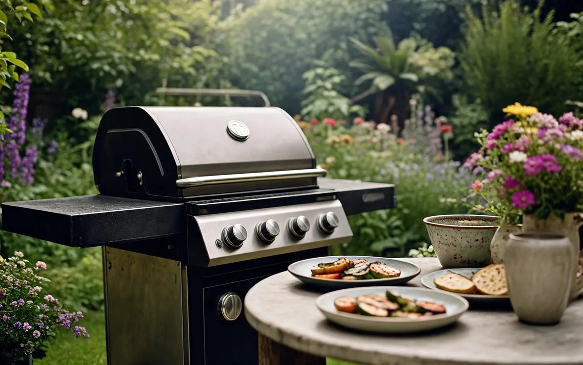 Grigliata in giardino