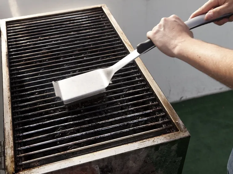 Pulizia barbecue