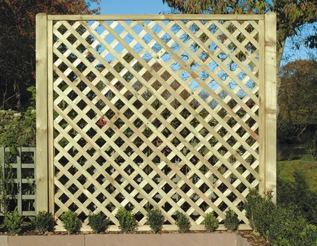 Griglie legno giardino