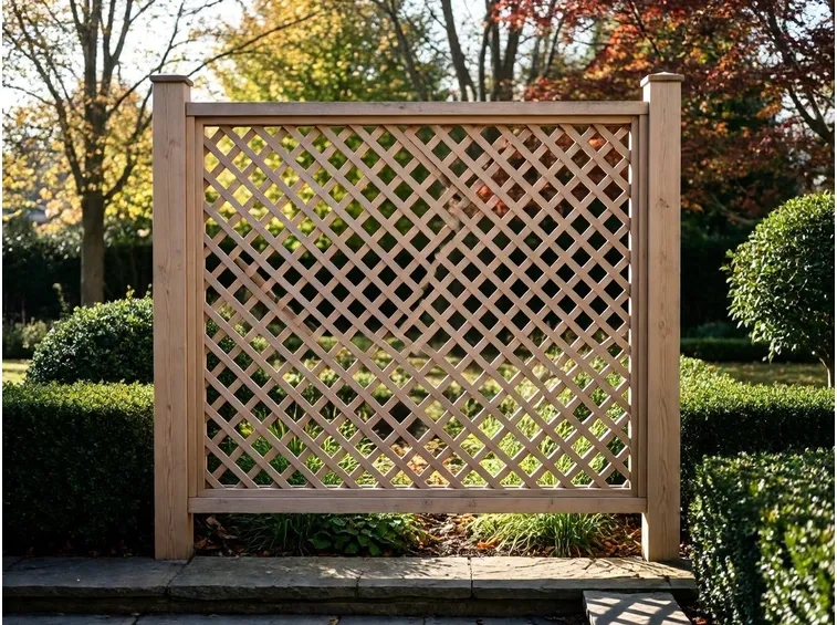 Griglie legno giardino