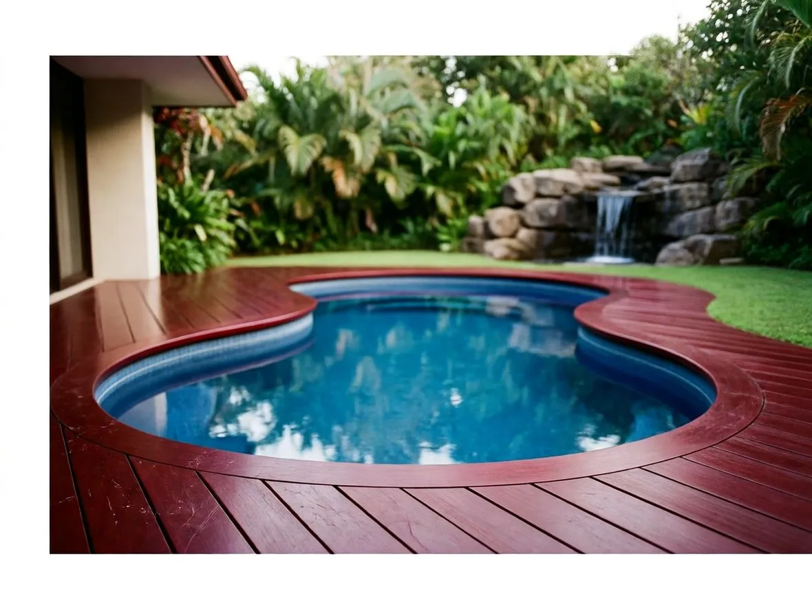 Esempio piscina in giardino