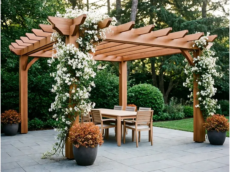 pergola in legno