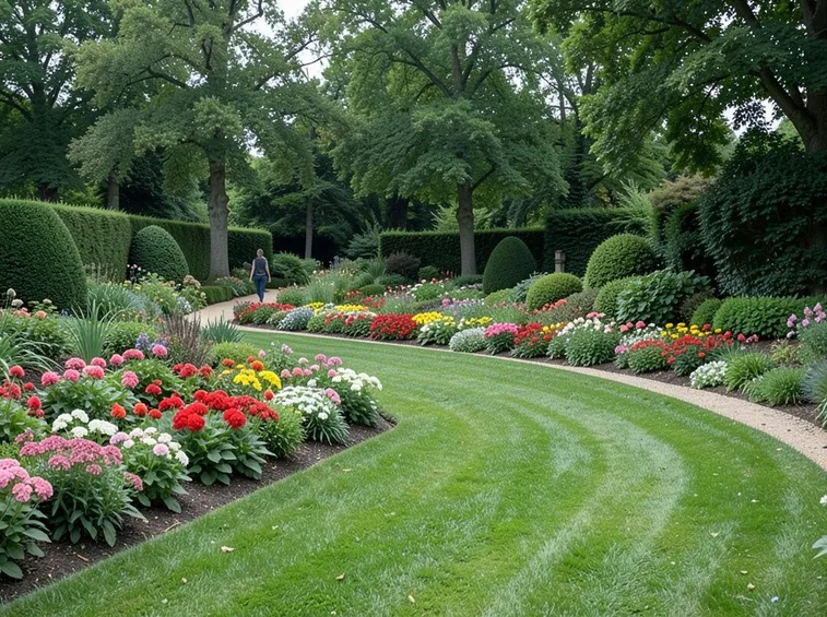 Progettare giardino con aiuola