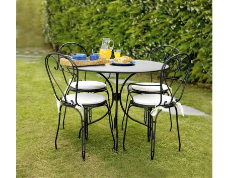 Sedie da giardino in metallo