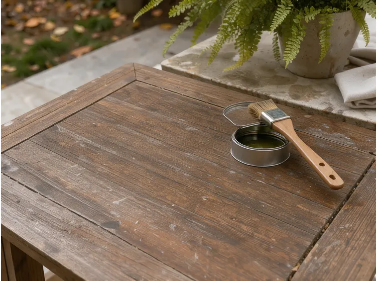 Quale olio scegliere per teak, acacia o pino e come applicarlo