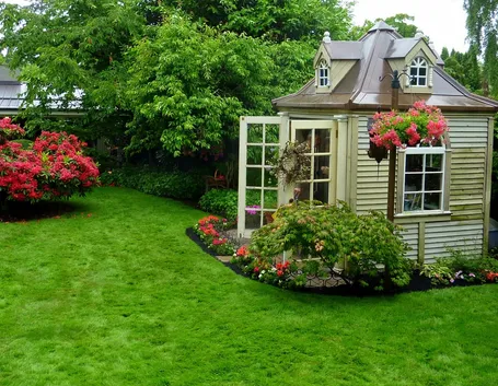 Casetta elegante per giardino