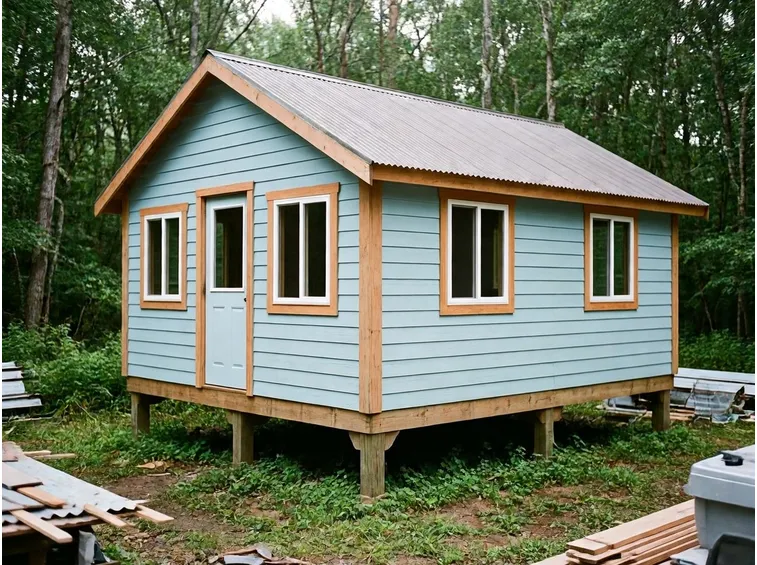 Piccola casetta in legno