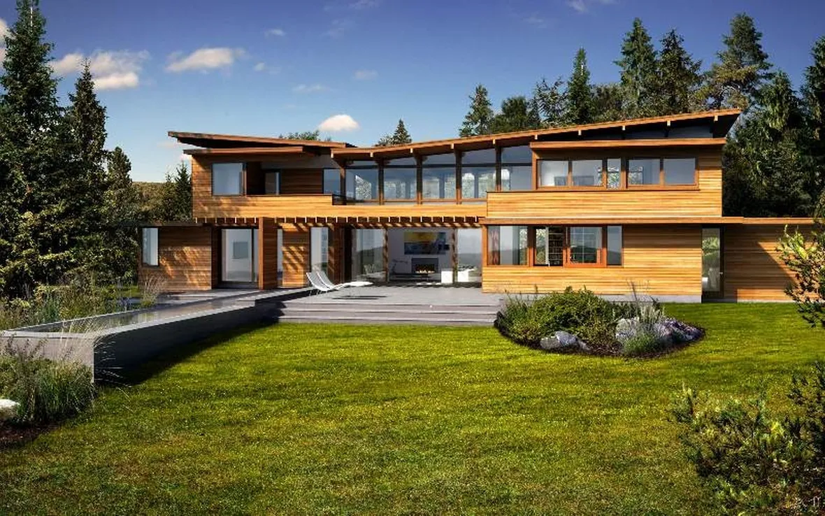 Casa prefabbricata legno