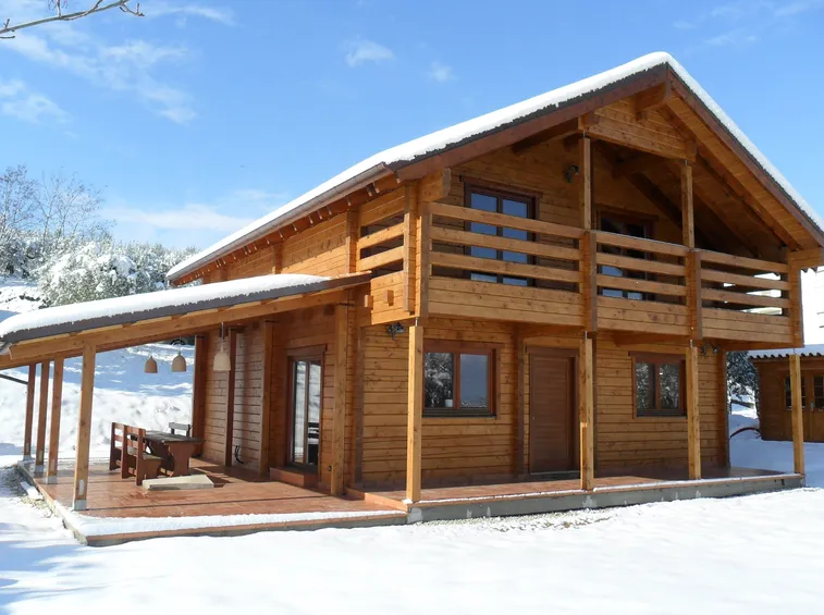 casa prefabbricata in legno