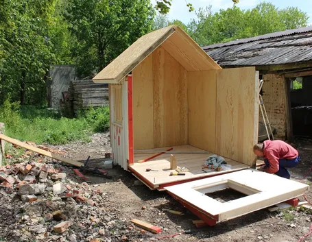 Autoinstallazione casa prefabbricata
