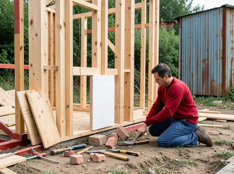 Autoinstallazione casa prefabbricata