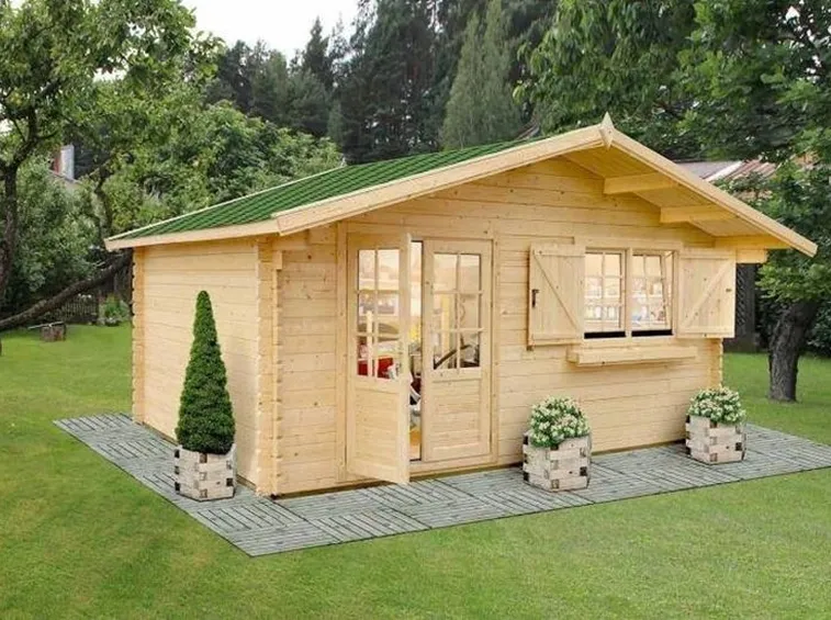 Casetta in legno da giardino