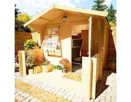 casetta in legno