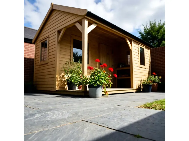 casetta in legno