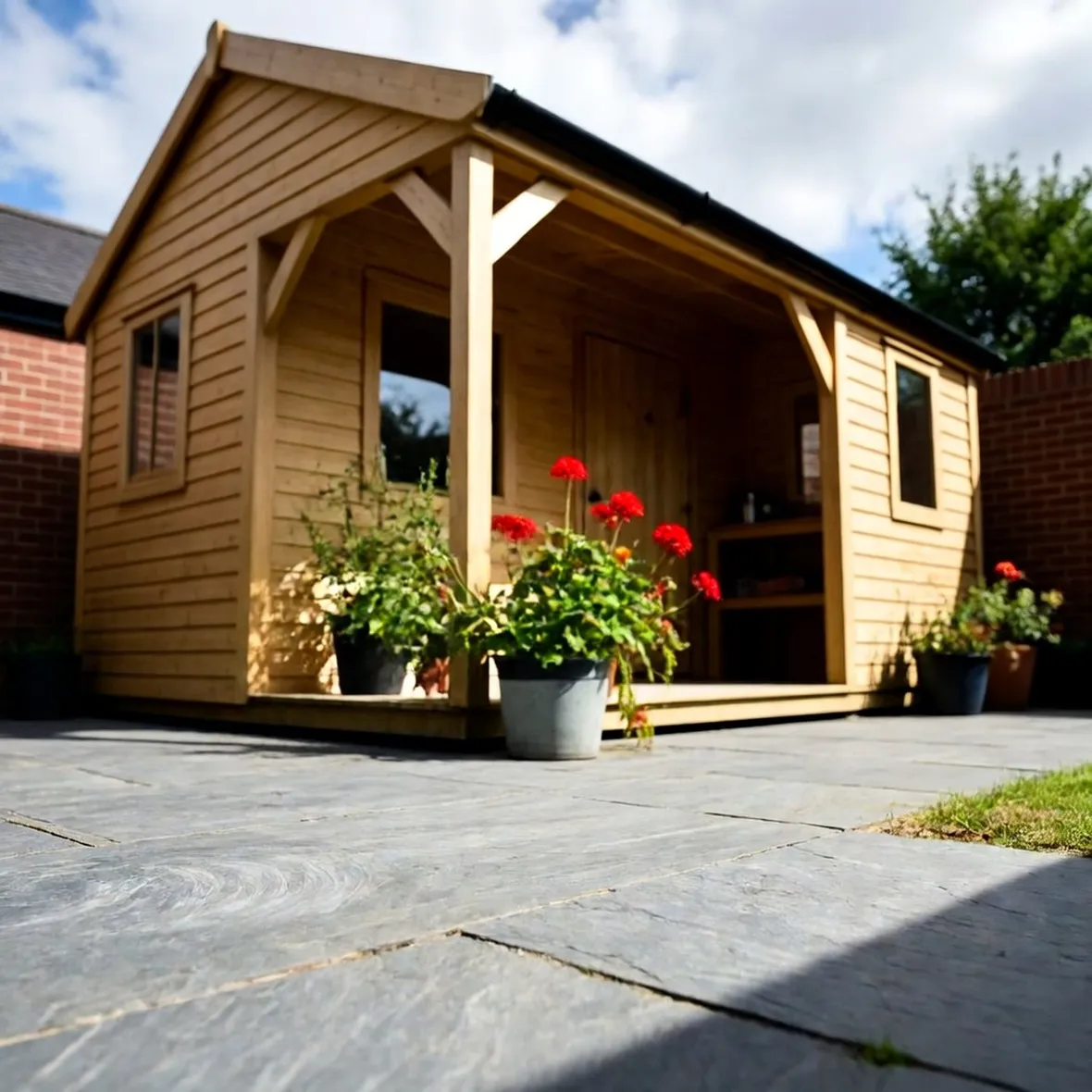 casetta in legno