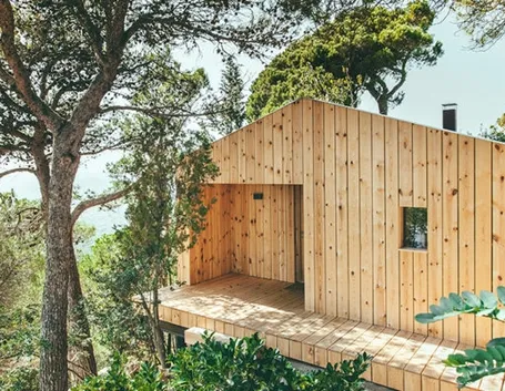 Costruzione casa legno