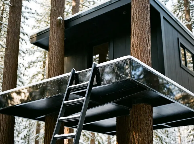 Casa sull'albero trasformata in resort