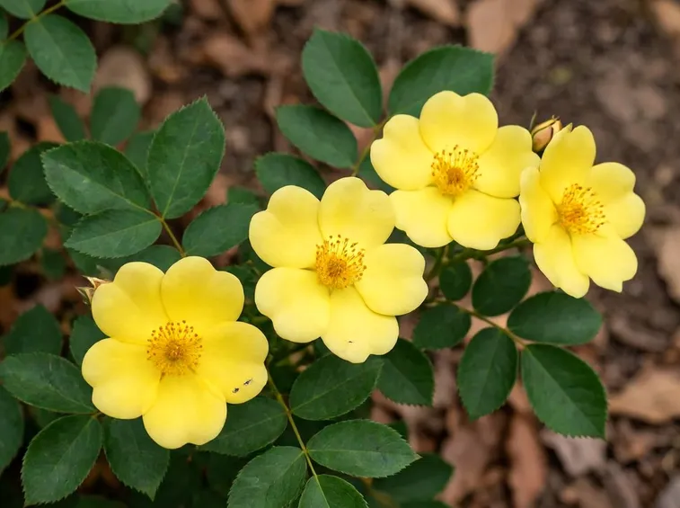 Rose gialle Foetida
