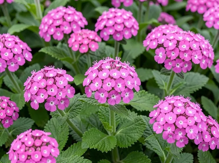 La Verbena nel periodo di fioritura