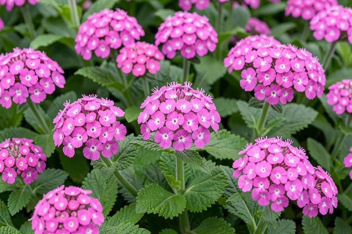 La Verbena nel periodo di fioritura