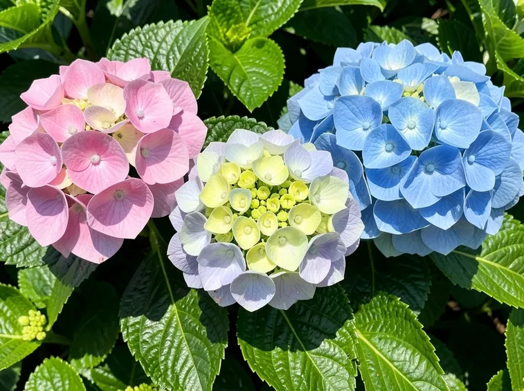 Esemplari di ortensie