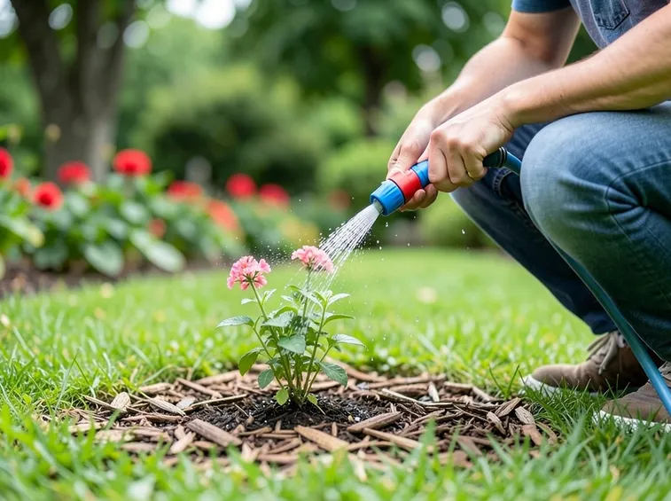 Le cure dopo la messa a dimora: acqua, gelo e fiori appassiti