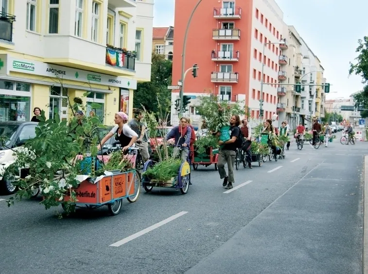 guerrilla gardening in Olanda