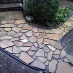 Vialetto pietra mosaico