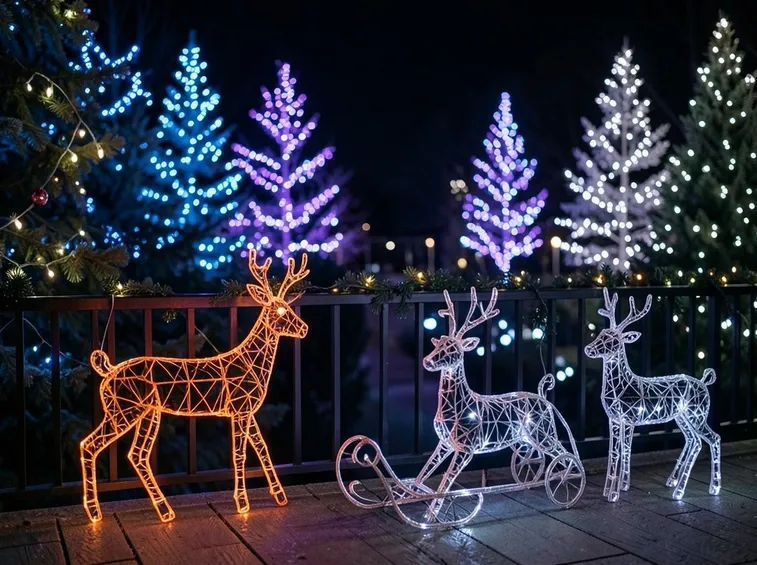 decorazioni natalizie da esterno