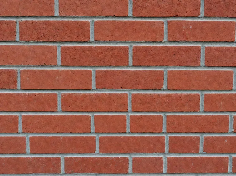 Muro di mattoni a vista