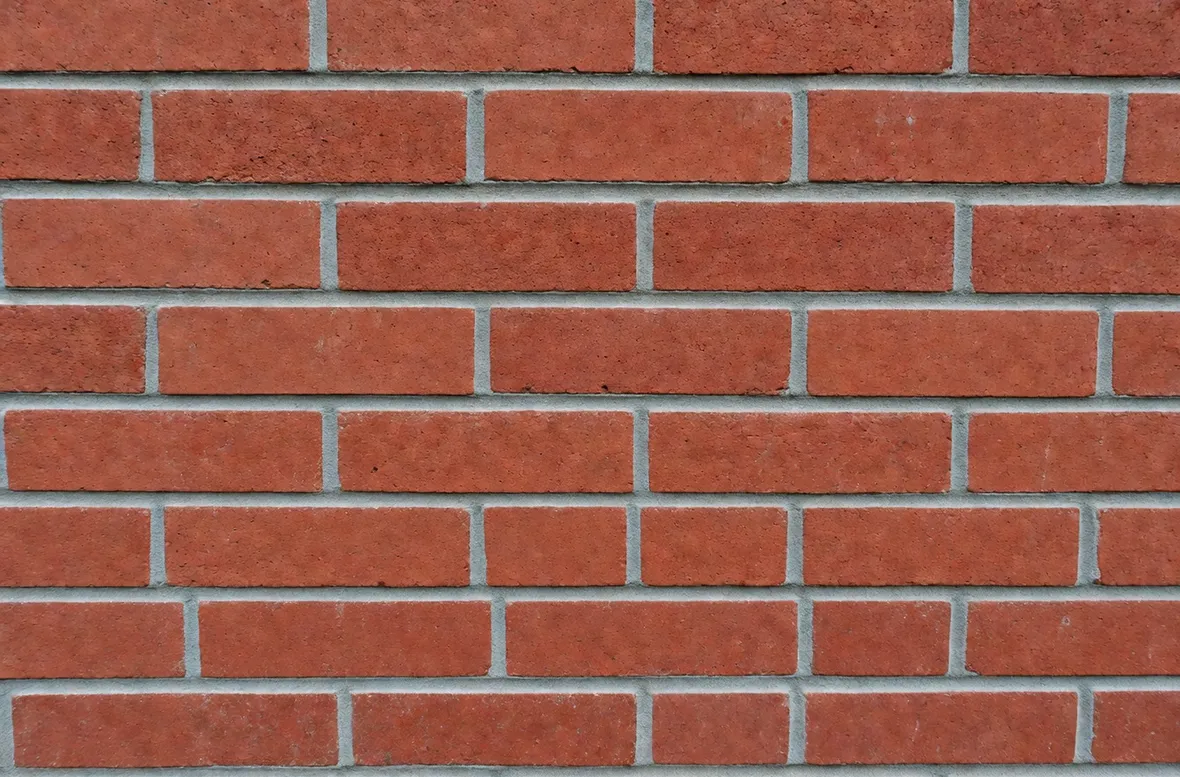 Muro di mattoni a vista