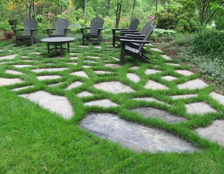 Esempio utilizzo pietre in giardino