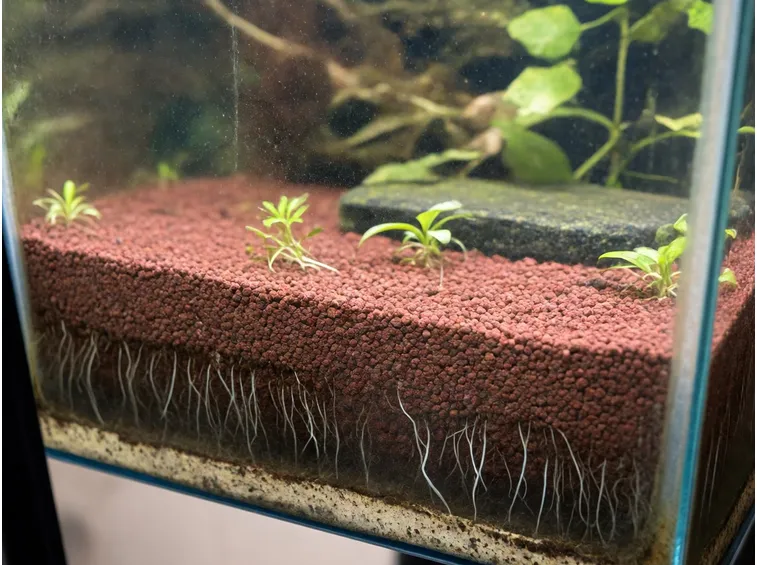 Substrato per colture da acquario