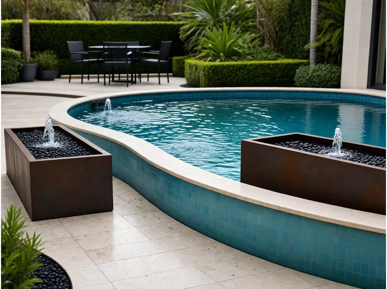 Piscina a skimmer