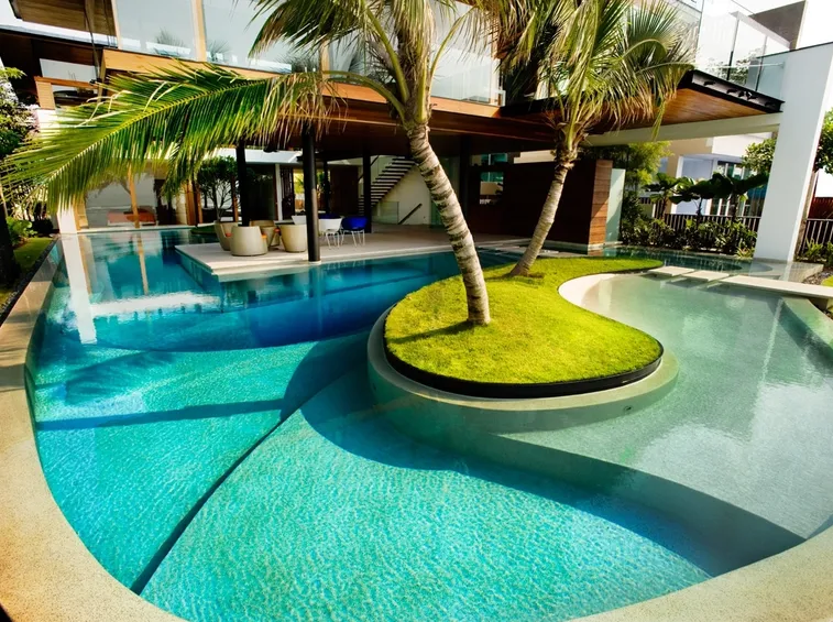 Piscina di design
