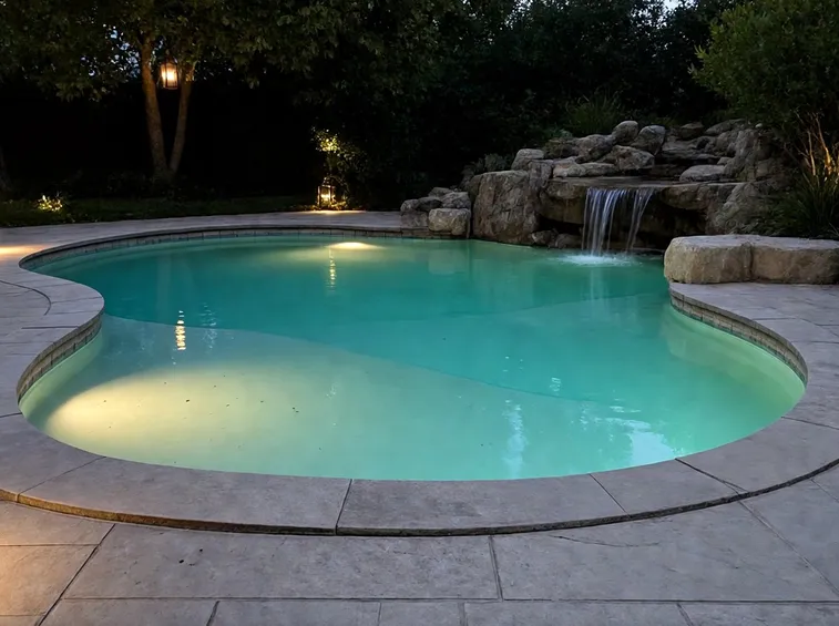 Piscina interrata fai da te giardino