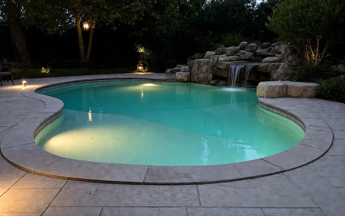 Piscina interrata fai da te giardino