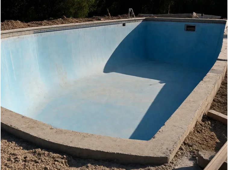 Modello di piscina interrata