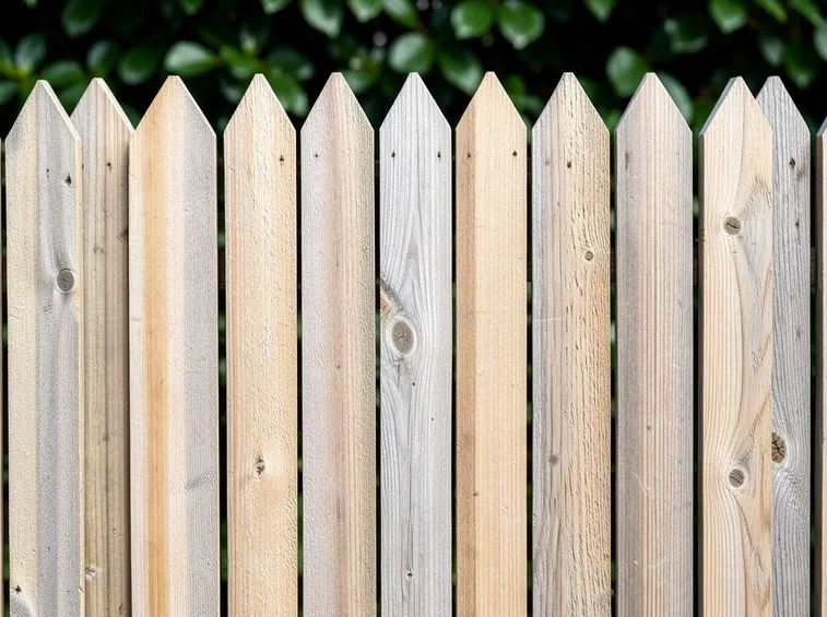 Recinzione legno semplice