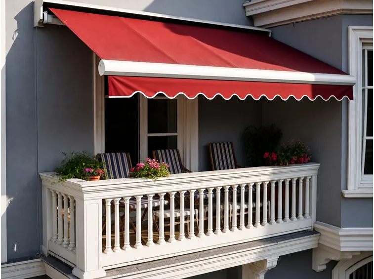Tenda da sole per balconi a braccia