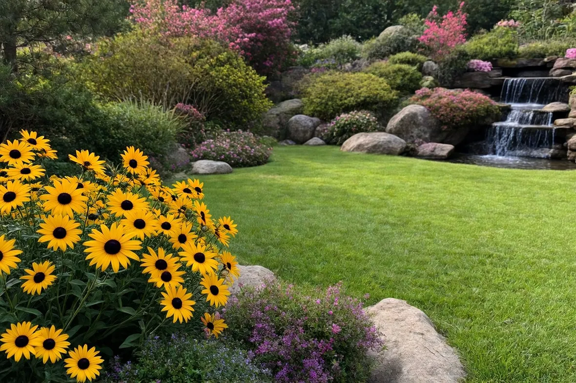 Giardino fiori