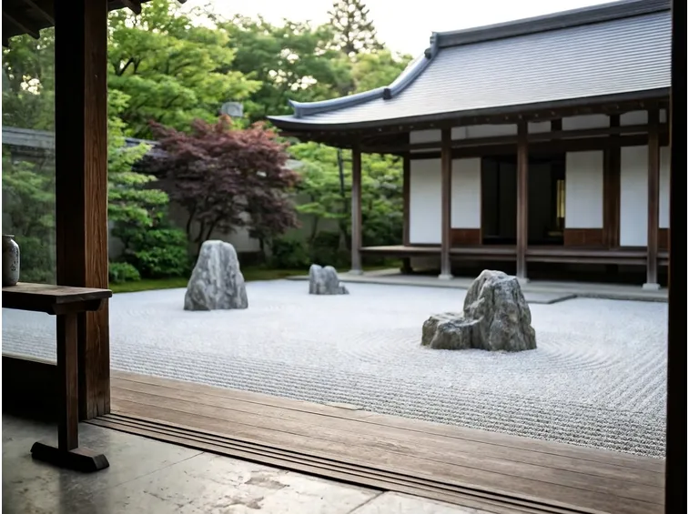 Realizzazione di un giardino zen